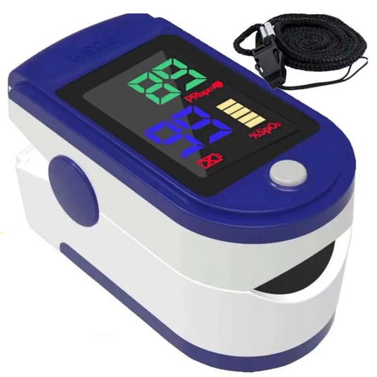 LK89 Finger Pulse Oximeter – Digital Blood Oxygen (SpO2) & Pulse Rate Monitor with OLED Display