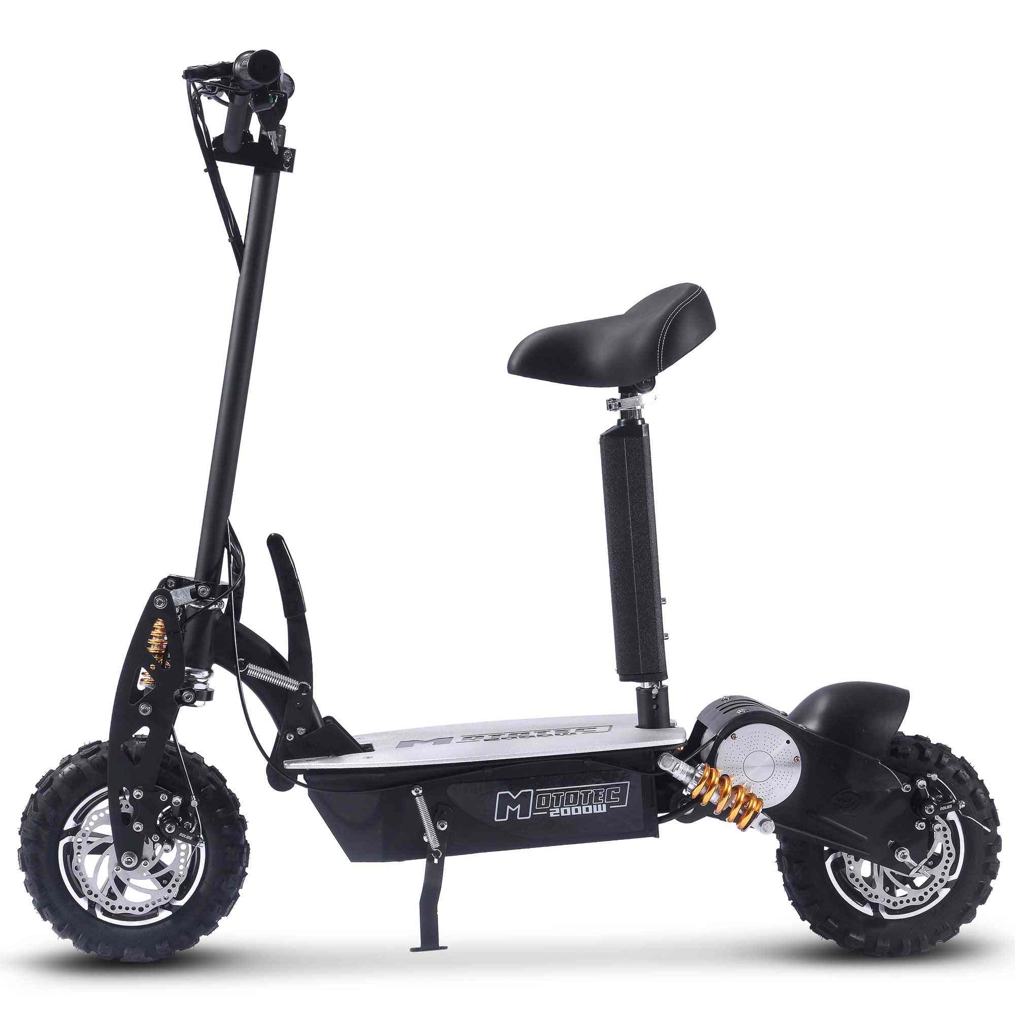 48V 2000W Foldable Stand up scooter w/ detachable seat