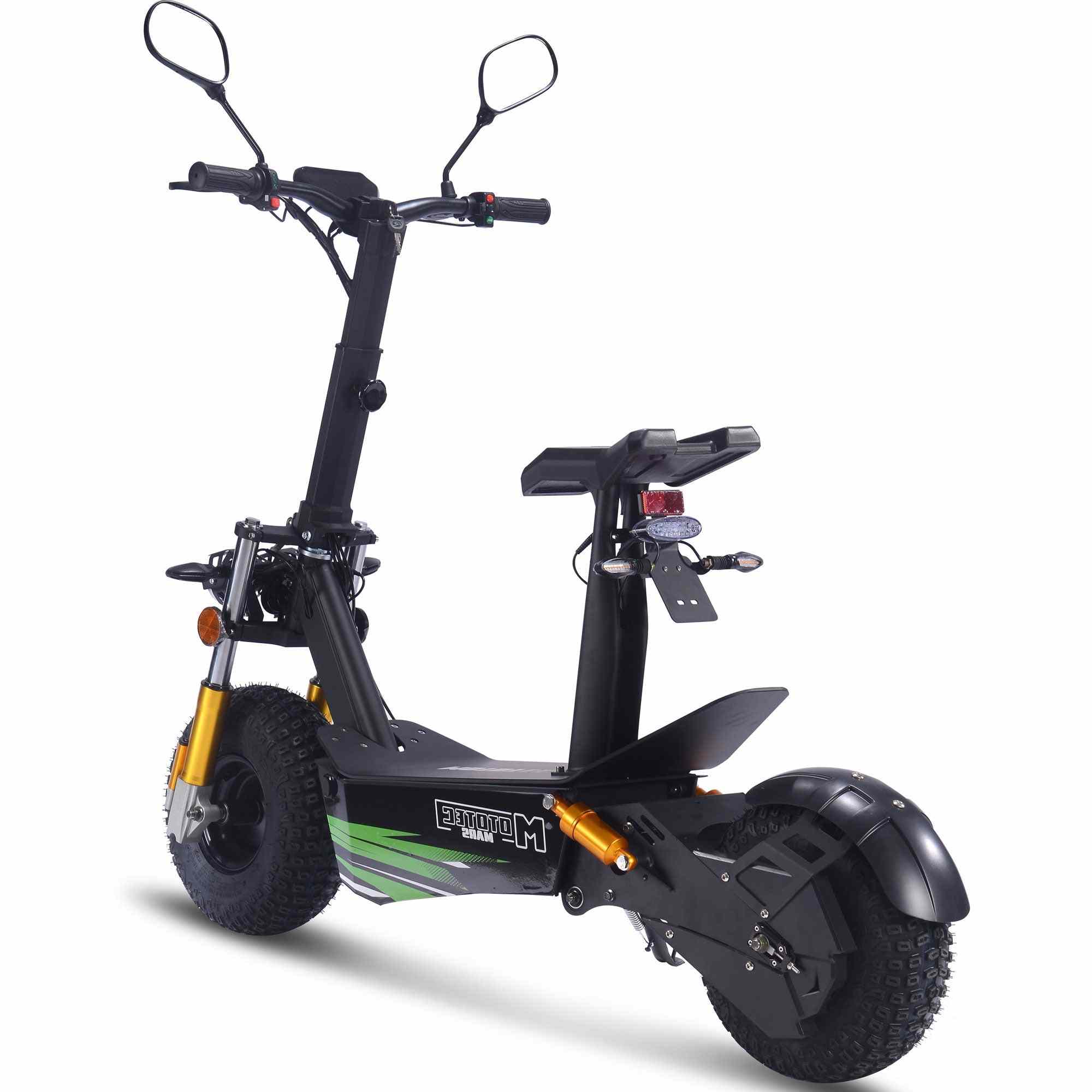 60V Poof Personal Transporter electric scooter with 3.5 kW hub motor and sturdy frame