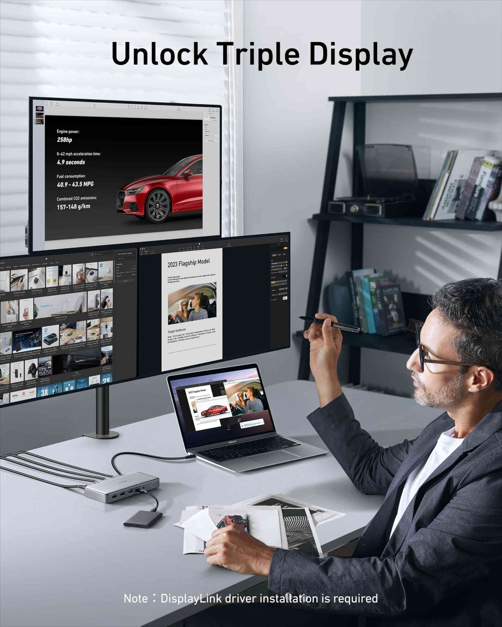 Anker <b>563</b> USB-C Docking Station (10-in-1)