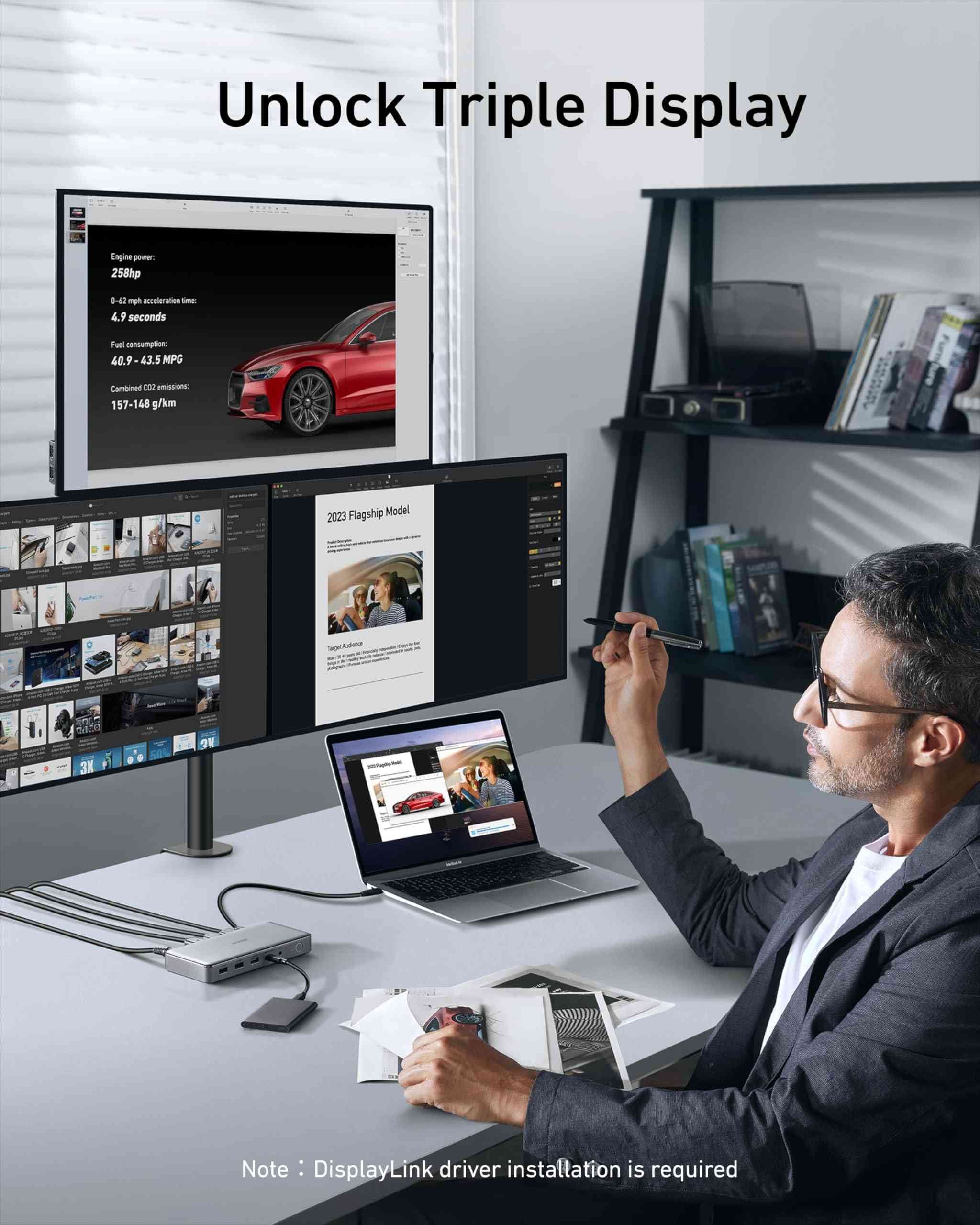 Anker <b>563</b> USB-C Docking Station (10-in-1)