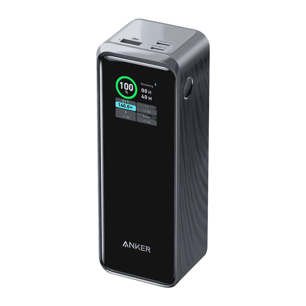 Anker Prime Power Bank 27K 250W with dual USB-C and fast charging ports