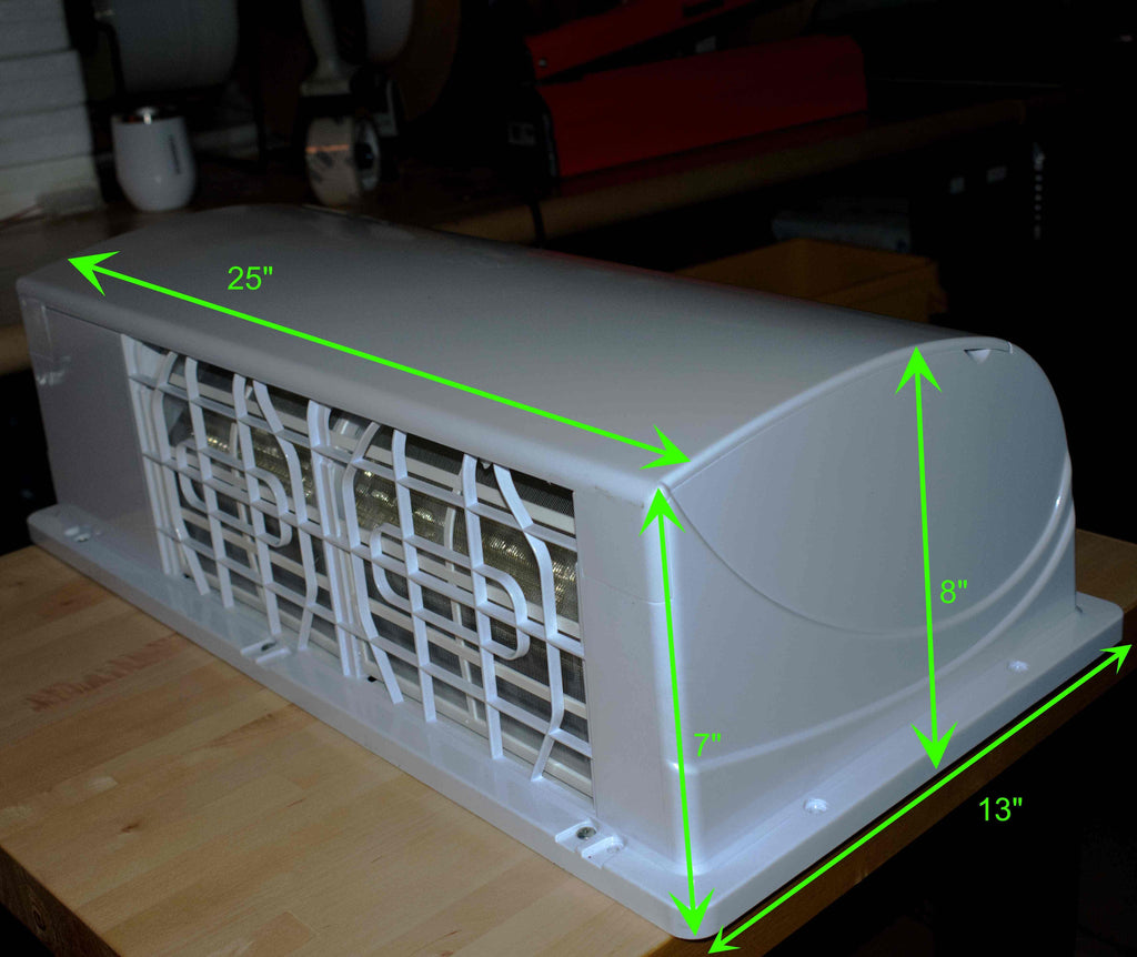7000 BTU/h Compact Pure DC Mini Split Heat Pump w/ bracket