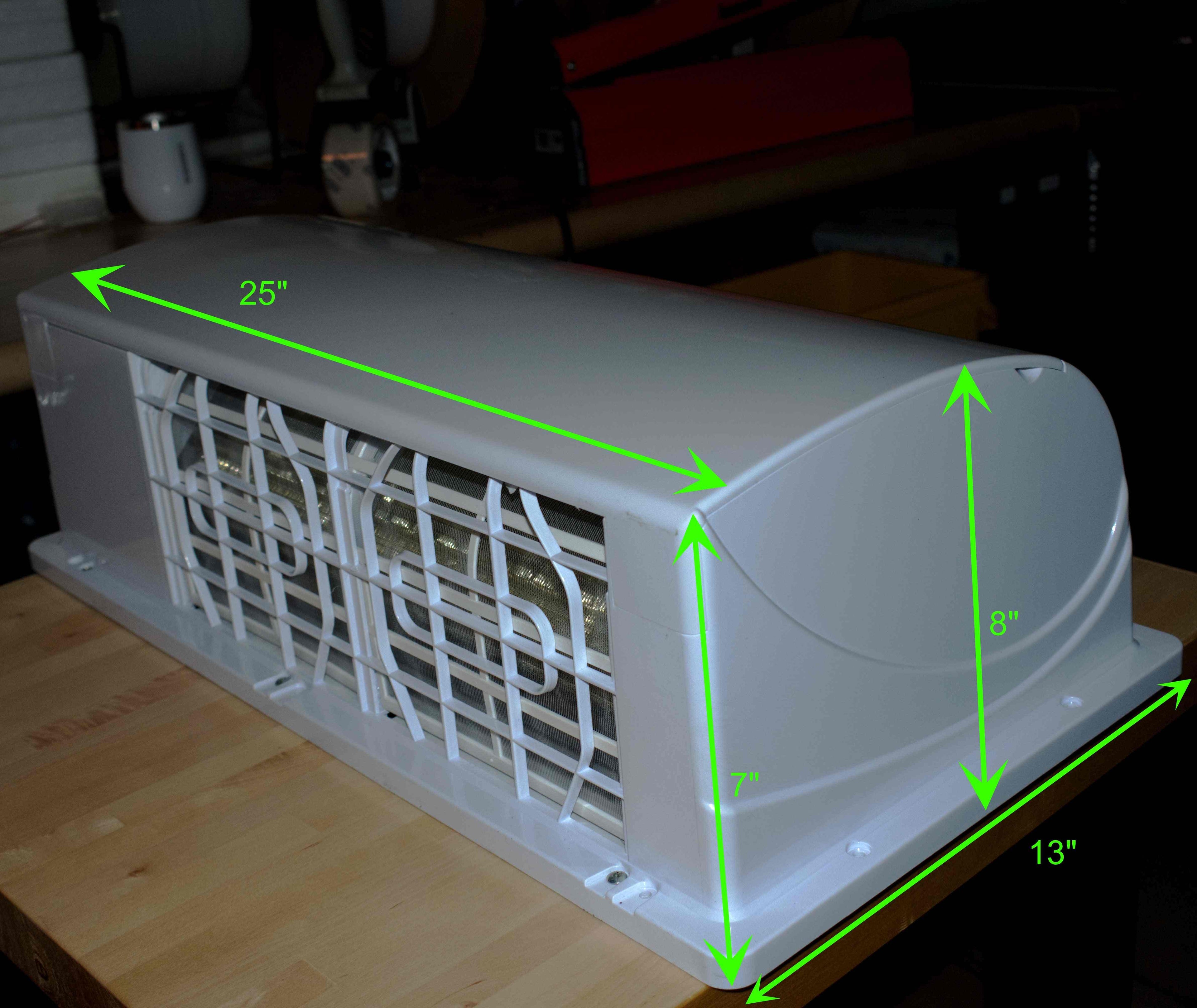 7000 BTU/h Compact Pure DC Mini Split Heat Pump w/ bracket