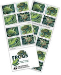 Booklet of 20 USA Forever Frogs postage stamps