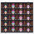 Sheet of 20 Day of the Dead USA Forever Stamps