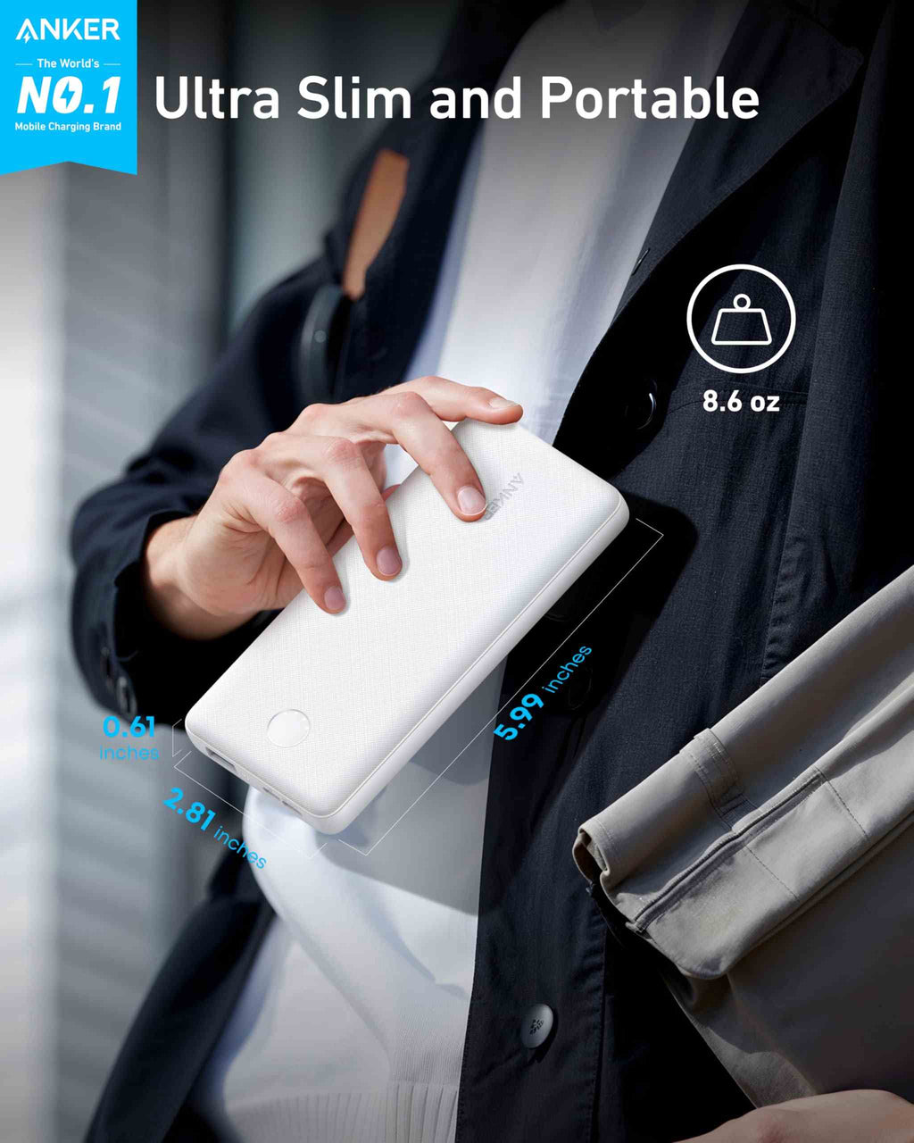 Anker <b>313</b> Power Bank (PowerCore 10K)