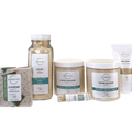 Ultimate Indulgence full-size skincare set with whipped scrubs, bath milk, lotion, soap, and lip balm for luxurious self-care