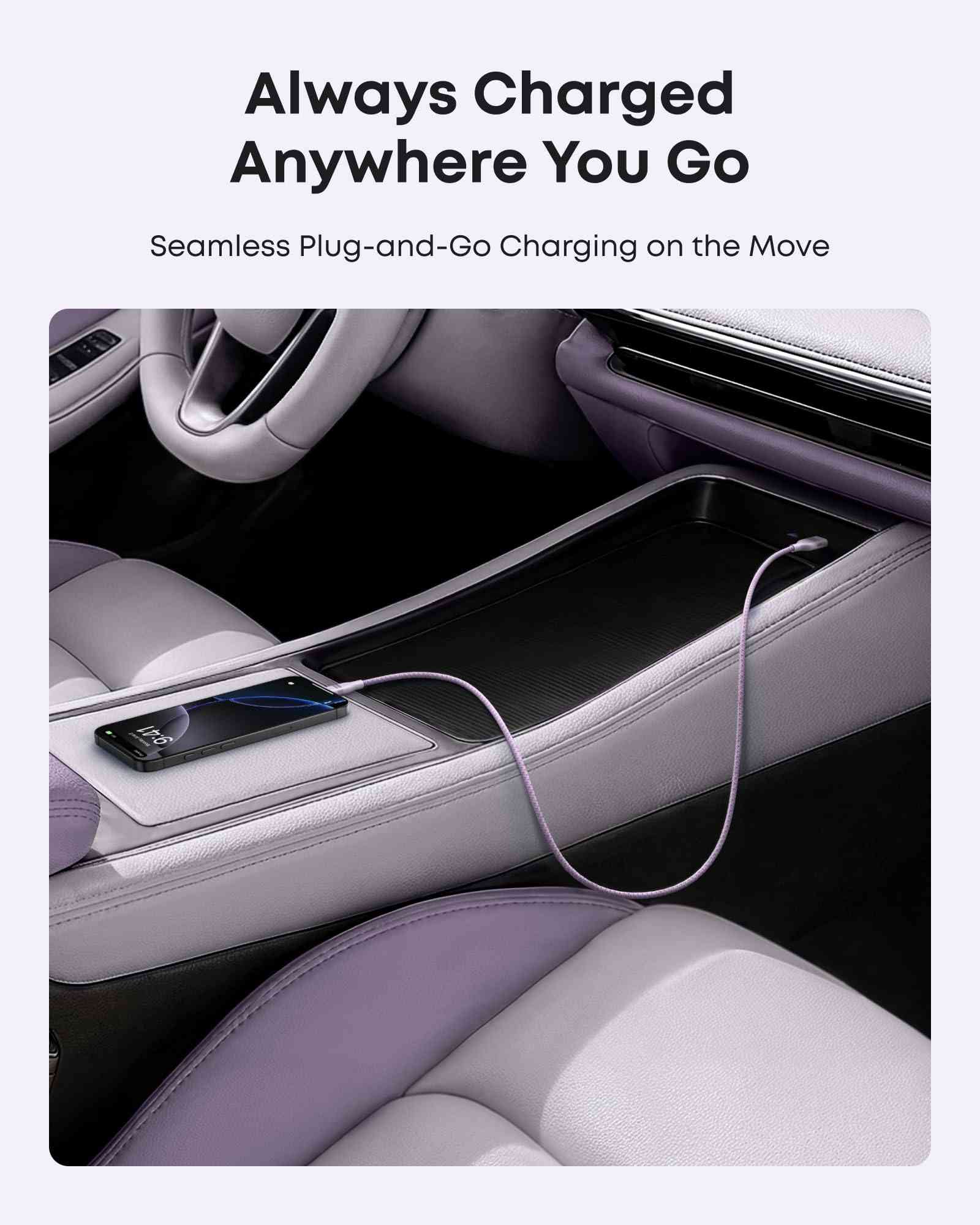 Anker USB-A to USB-C Cable (3 ft / 6 ft, Upcycled-Braided)