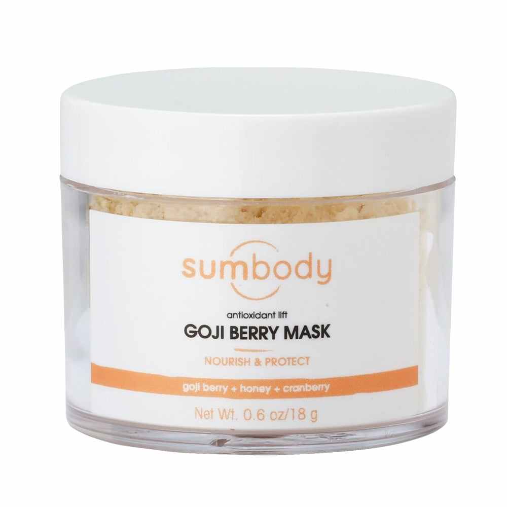 Antioxidant Lift Goji Berry Mask powder with pumpkin and goji berry antioxidants for youthful, radiant skin