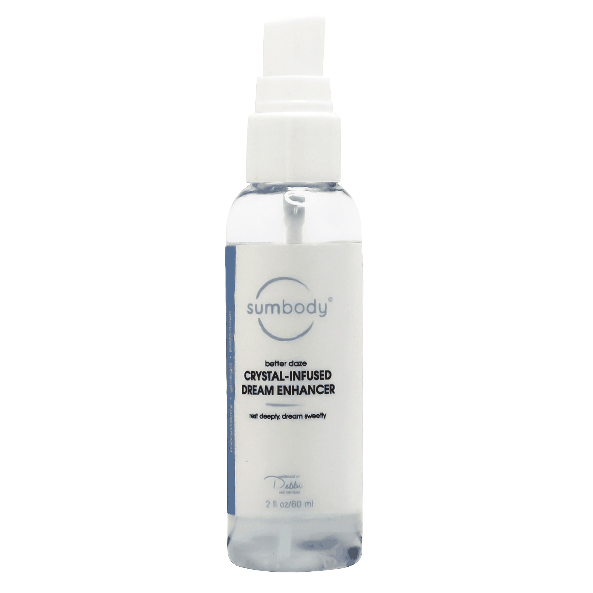 Better Daze Crystal-Infused Dream Enhancer bottle with botanical mist and crystals for vivid dreams and positivity