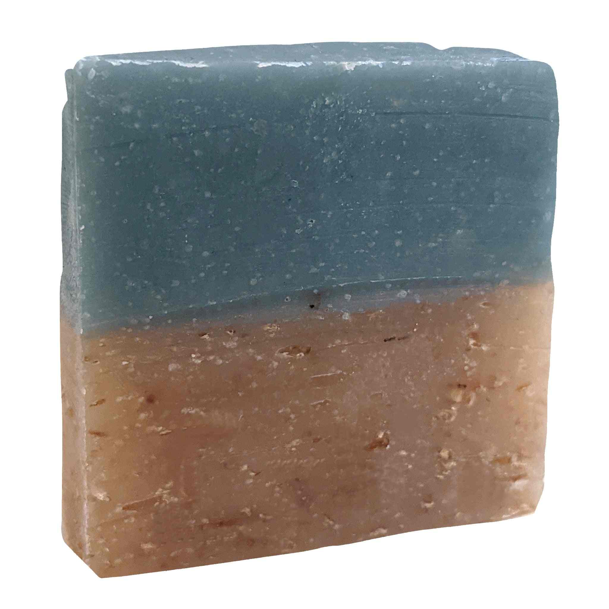 Buffy the Skin Slayer exfoliating and moisturizing natural soap bar with coconut, oats, shea, and cocoa butters