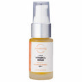 Bottle of antioxidant-rich Vitamin C serum with papaya and carrot oil for anti-aging skincare