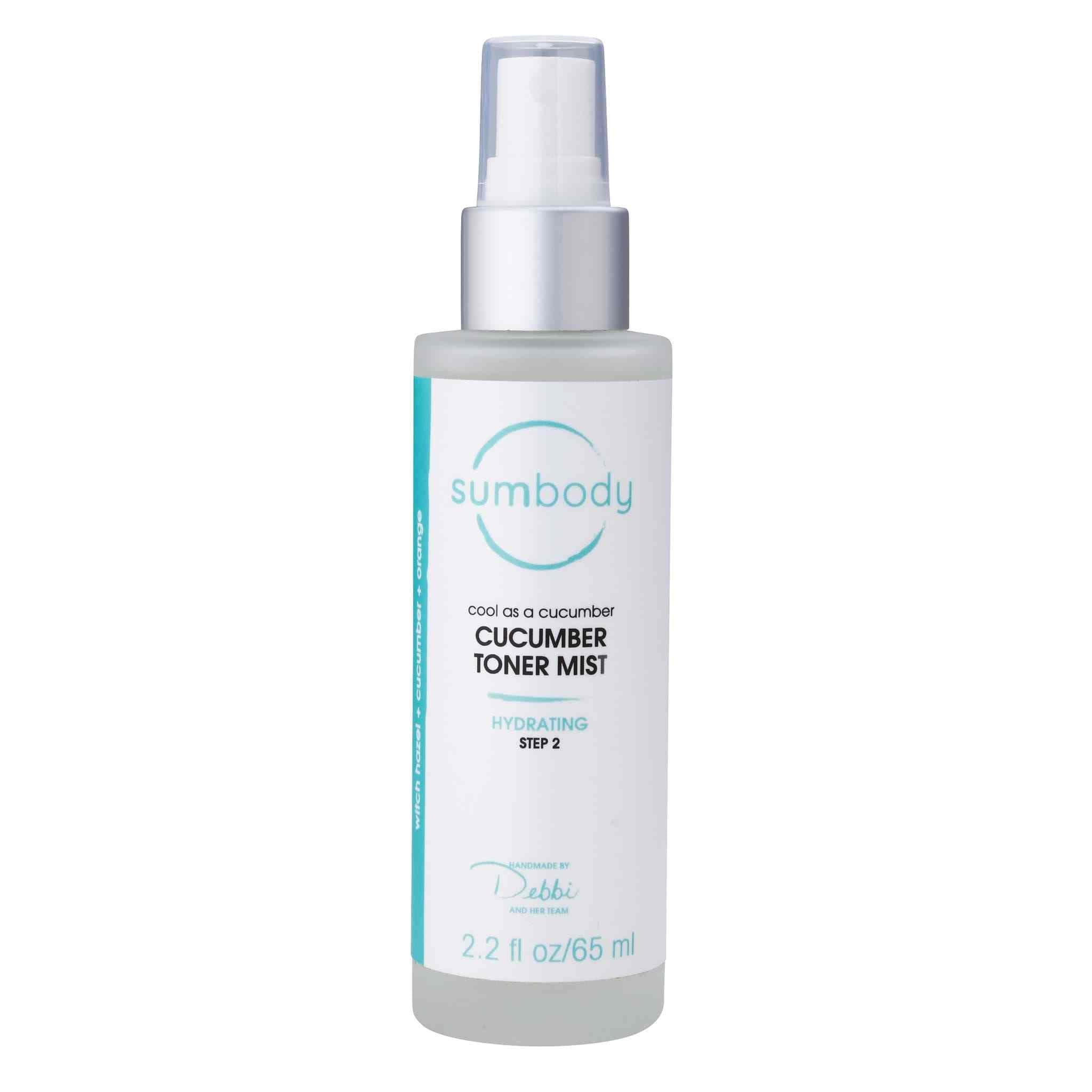 Cool as a Cucumber toner mist bottle with cucumber and hydration boost for clear skin