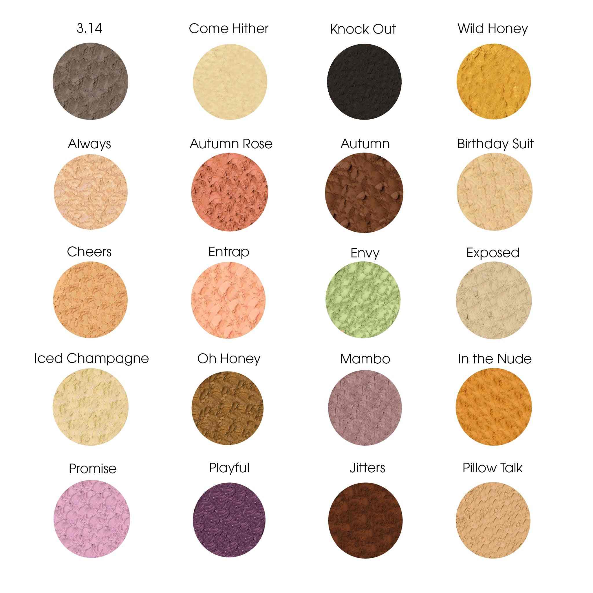 Mineral eyeshadow vegan powder compact icon