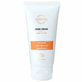 Hand cream tube with natural moisturizing ingredients and vegan label