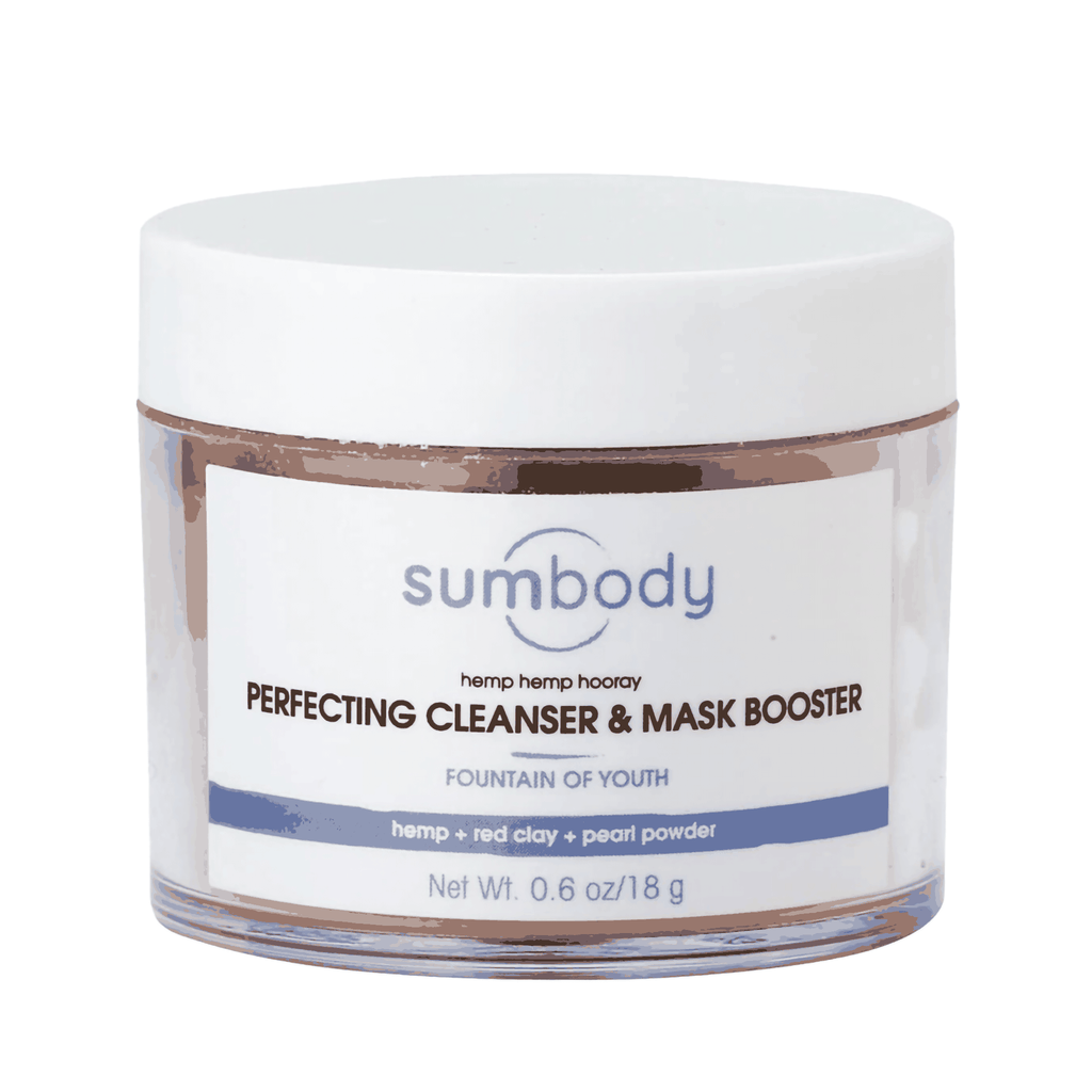 Hemp Hemp Hooray cleansing powder with clays and amino acids for gentle exfoliation and skin repair