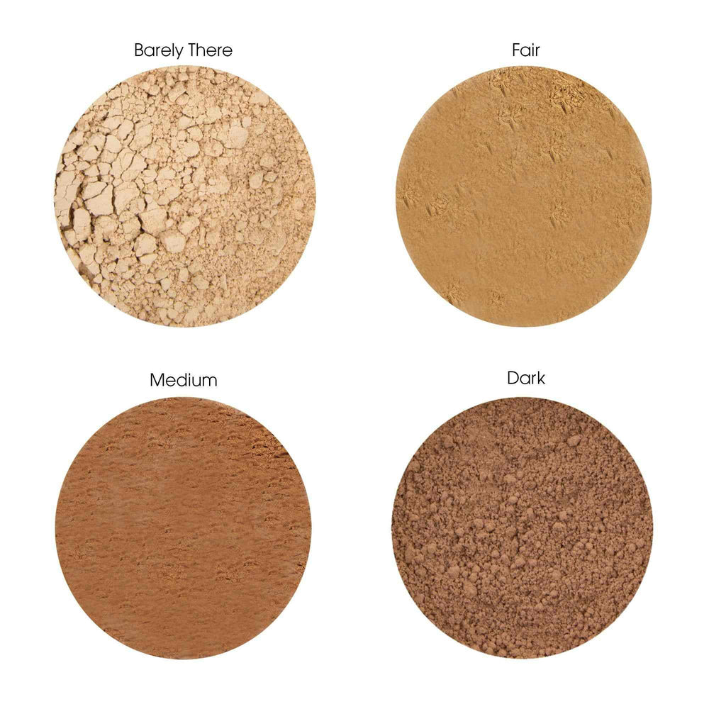 Just Peachy Foundation mineral powder compact makeup product