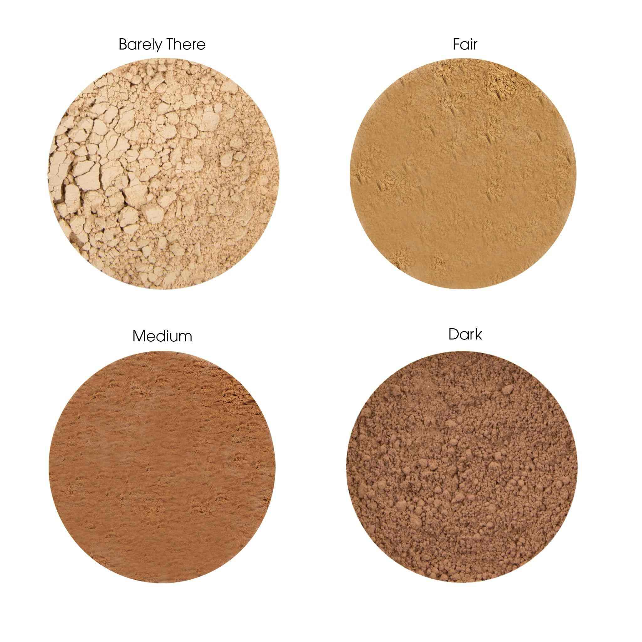 Just Peachy Foundation mineral powder compact makeup product