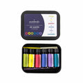 Six Scents Kit essential oil set with six aromatic blends for energy, joy, passion, receive, relax, and surrender