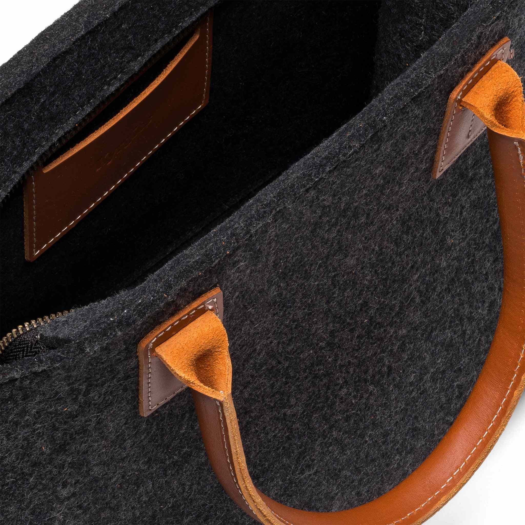 Kyrgies Handmade Wool Handbag