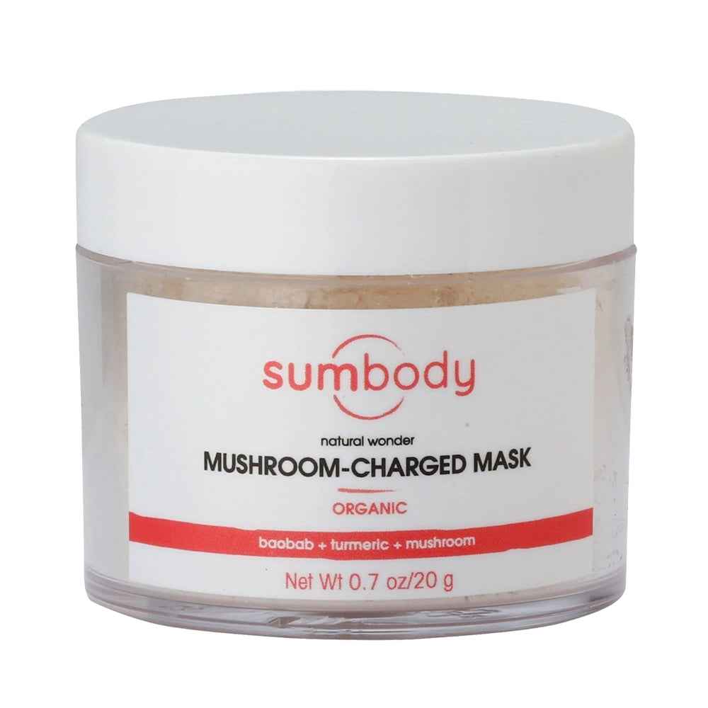 Natural Wonder Mushroom-Charged Mask powder with baobab for hydrating and anti-aging skin benefits
