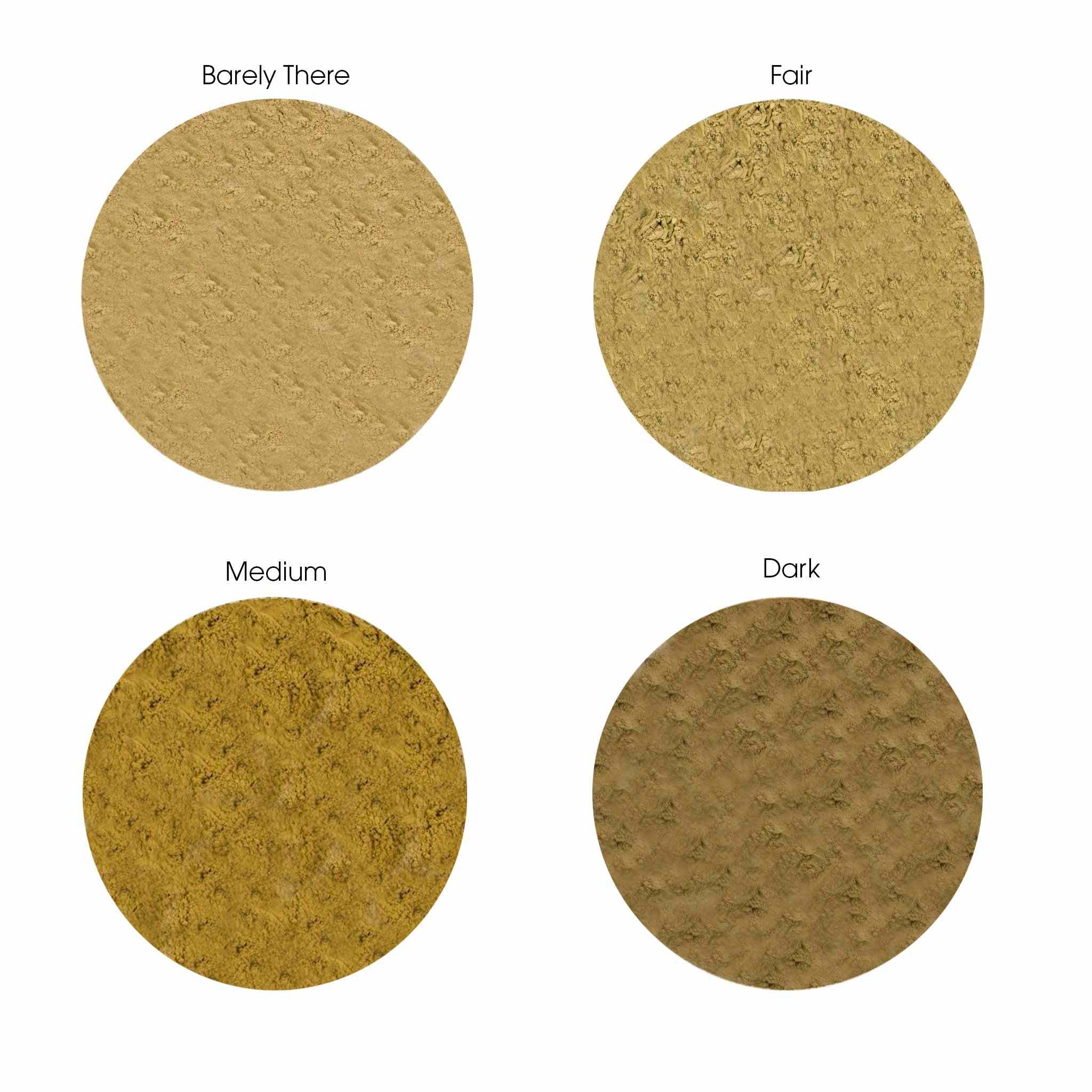 Olive Forever Foundation mineral powder makeup compact