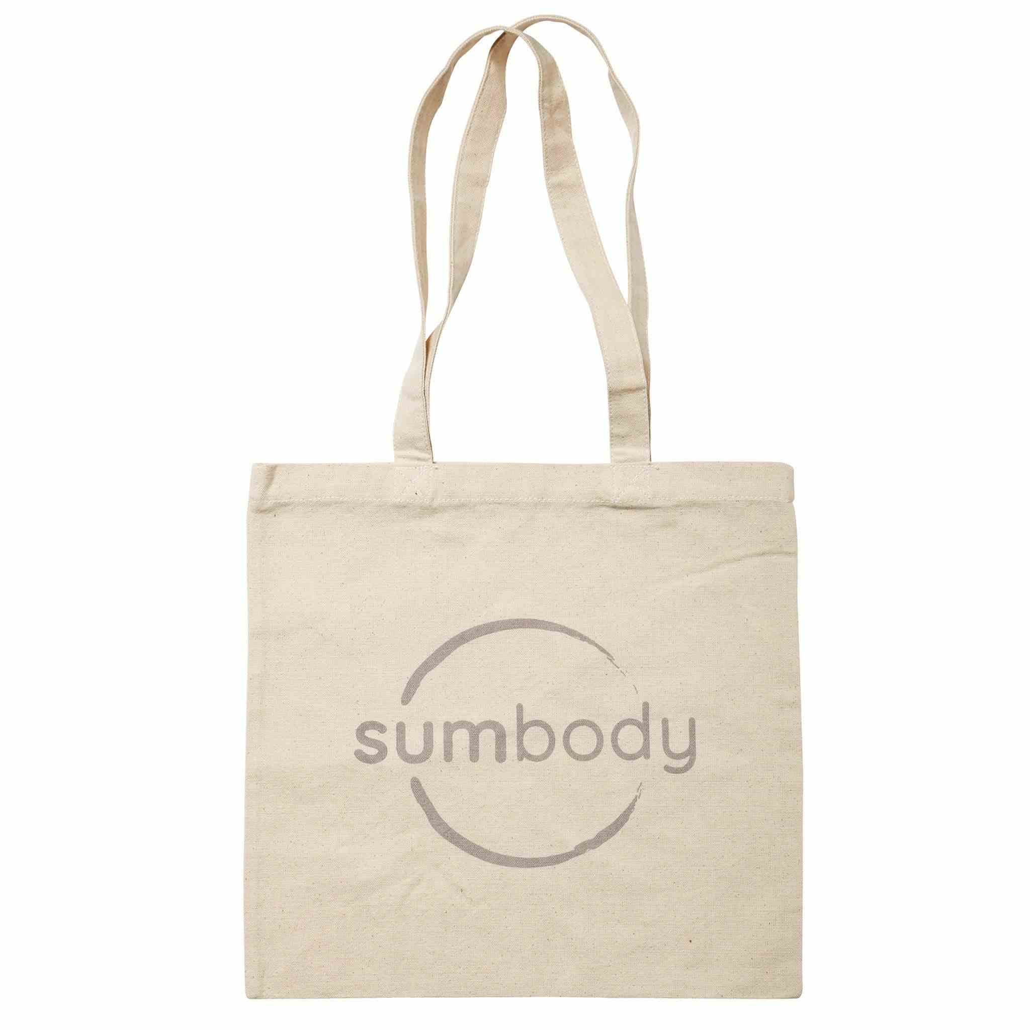 Sumbody Organic Tote bag made of 100% organic, fair trade cotton with Sumbody logo