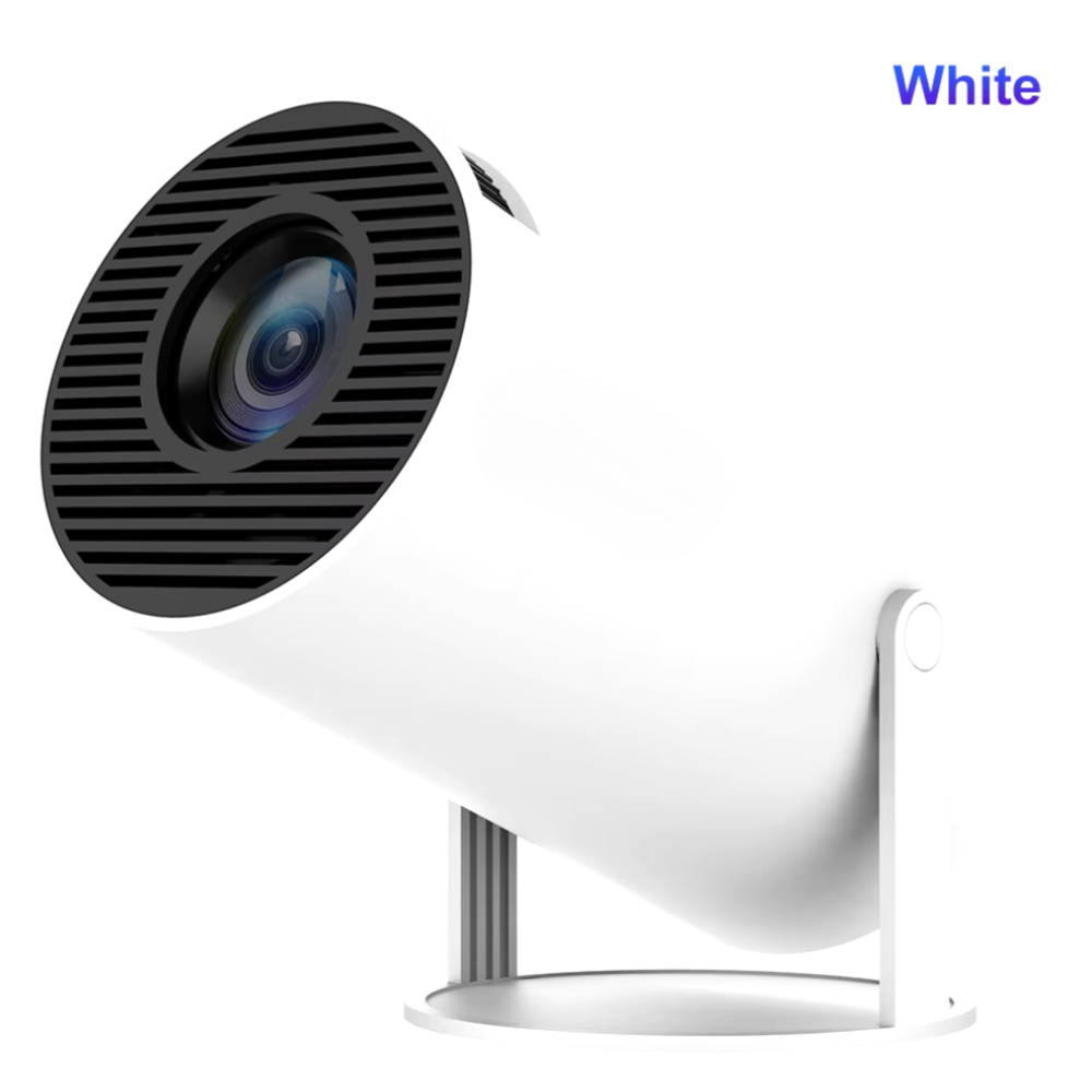 CineCast™ HY300 PRO Smart Projector – Native 1080P, 4K Supported, WiFi 6, Bluetooth & Portable Home Theater