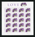 Sheet of 20 Love Pansies Flowers 44-cent stamps