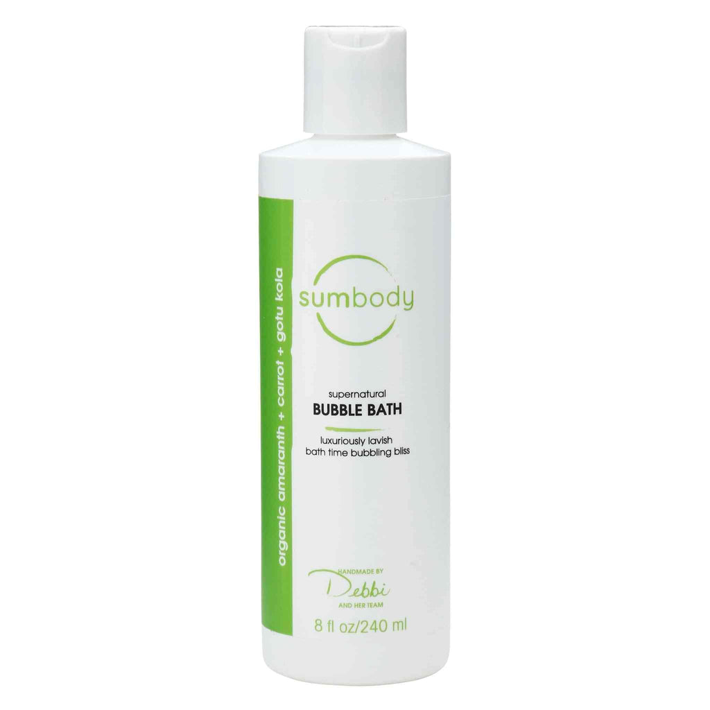SuperNatural Bubble Bath with non-toxic, soothing suds for a relaxing self-care soak