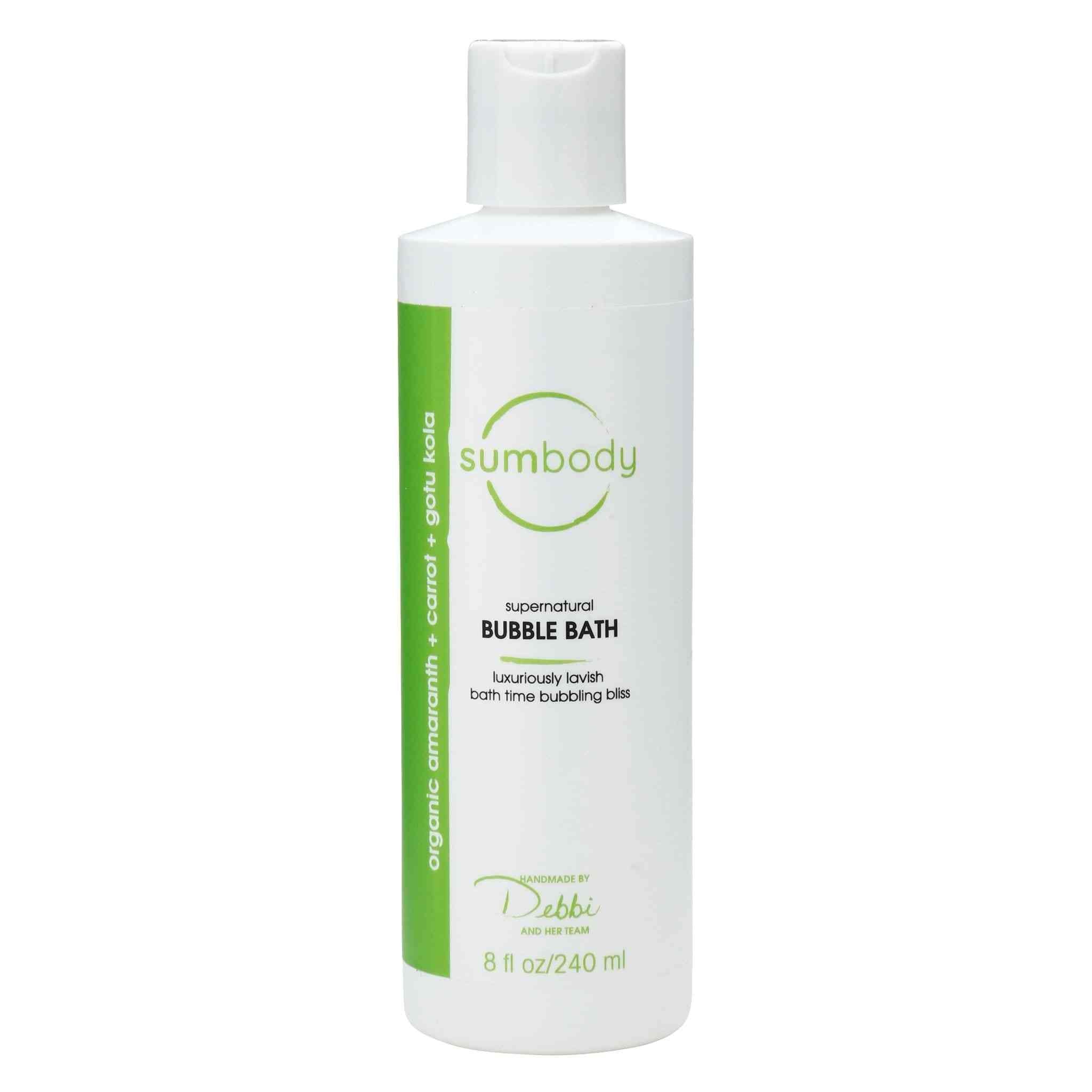 SuperNatural Bubble Bath with non-toxic, soothing suds for a relaxing self-care soak