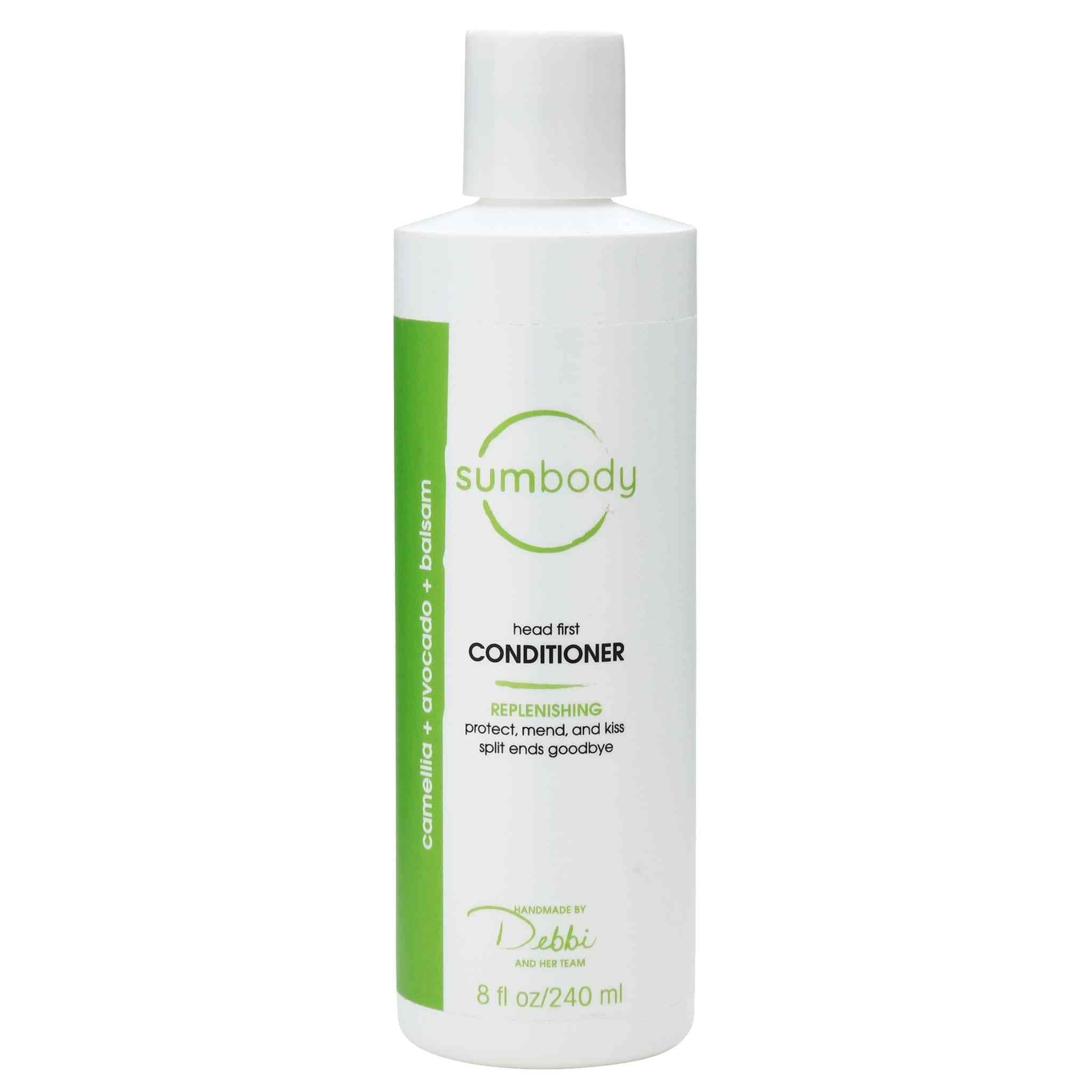 SuperNatural Head First Conditioner bottle with natural nourishing ingredients for dry and damaged hair