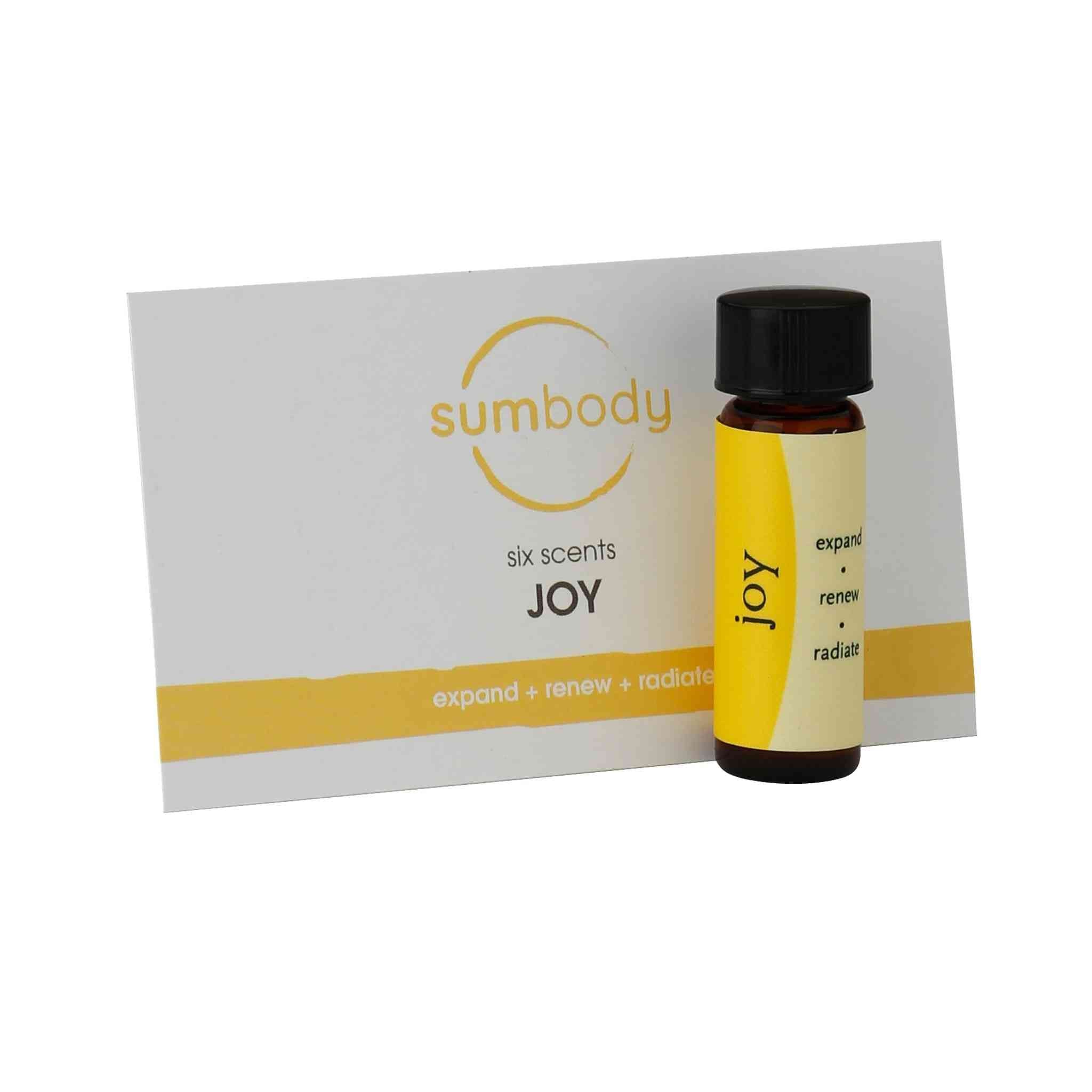 Six Scents Joy long-term mood lifter promoting happiness and contentment