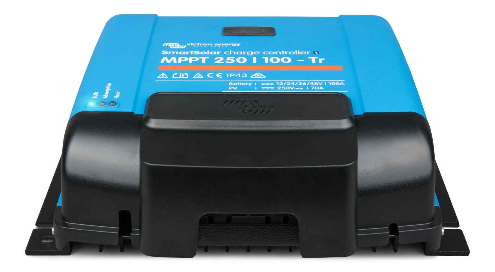 Victron Wire Cover protecting wire ports on Victron MPPT Charge Controller