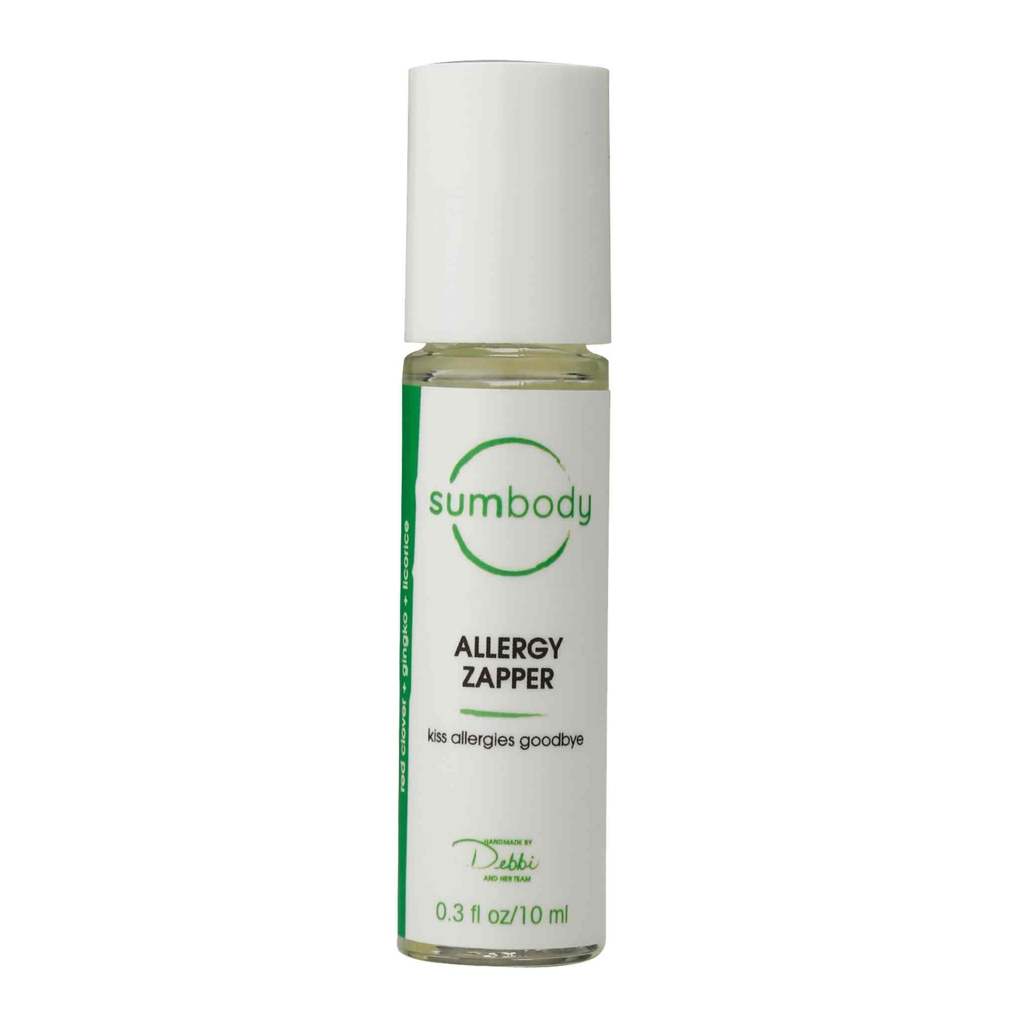 Allergy Zapper vegan icon for natural allergy relief product
